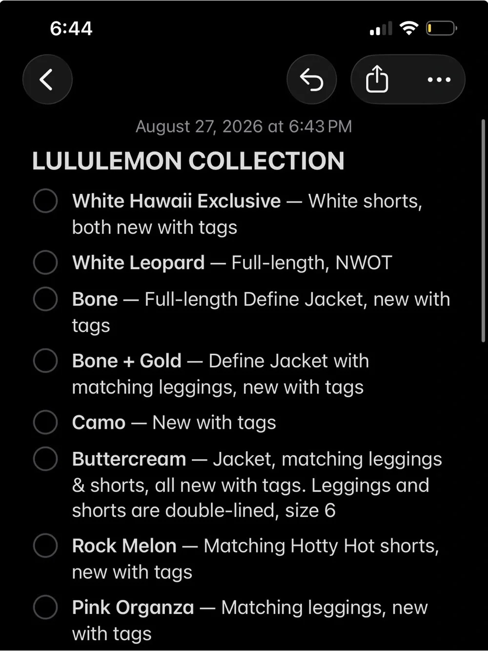 lululemon athletica Multicolor Hoodie & Pullover Closet Assortment